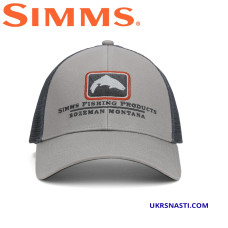 Кепка Simms Trout Icon Trucker Cinder